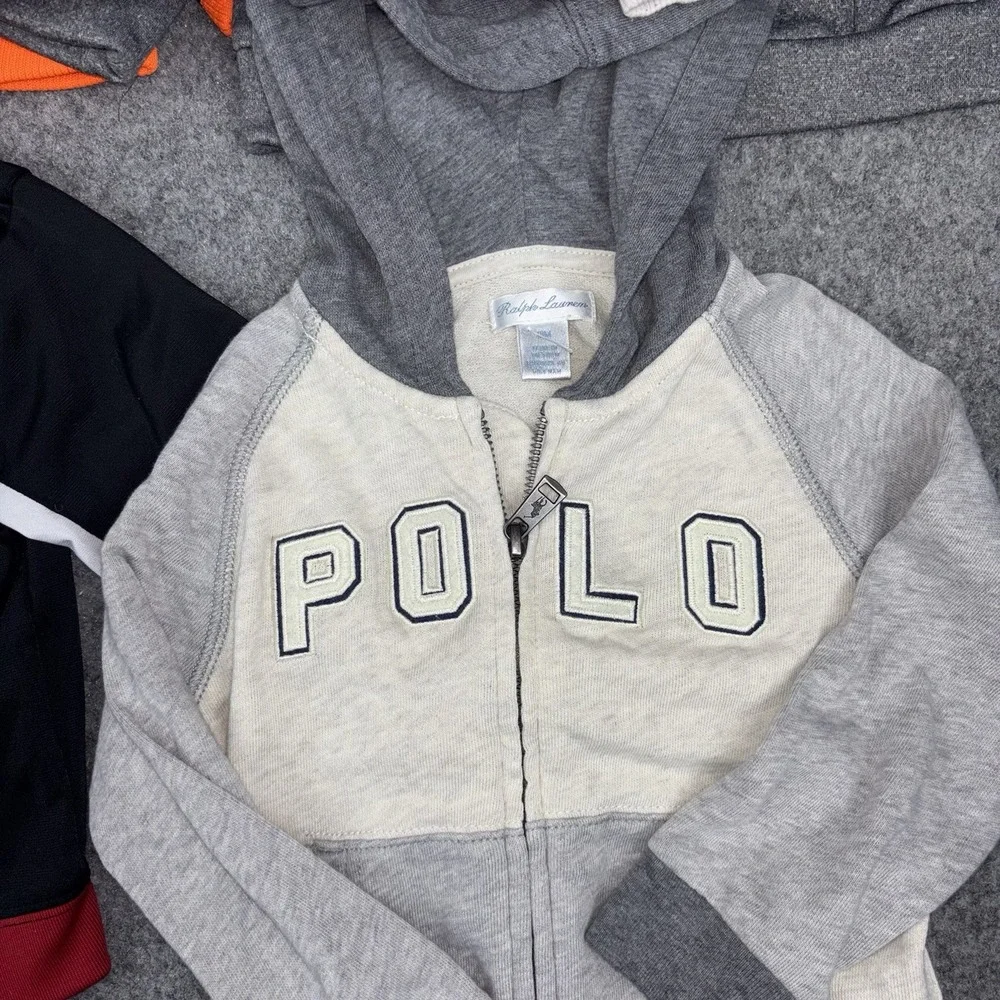 Boys 18M Jackets Hoodies Lot Of 16 Jordan Under Armour Ralph Lauren Winter Coat